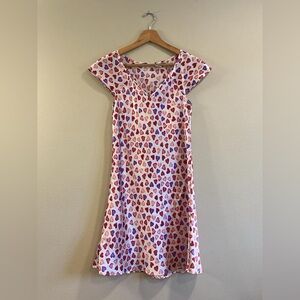 Vintage heart slip dress